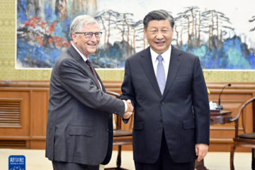 Xi Jinping se setkal s Billem Gatesem